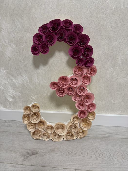 Цифра 3 на День народження