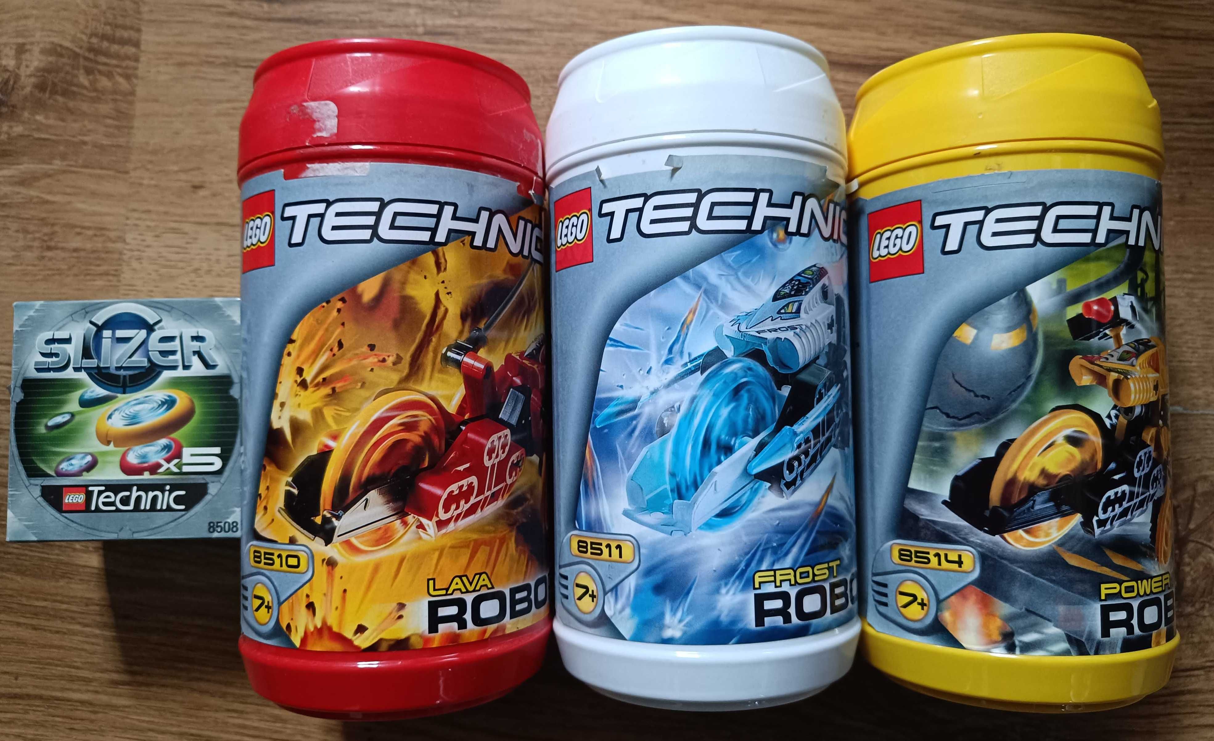 Lego Technic Robo Riders: Lava, Frost, Power + 5 dysków