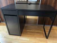 Biurko Mickey 105/50 IKEA czarne
