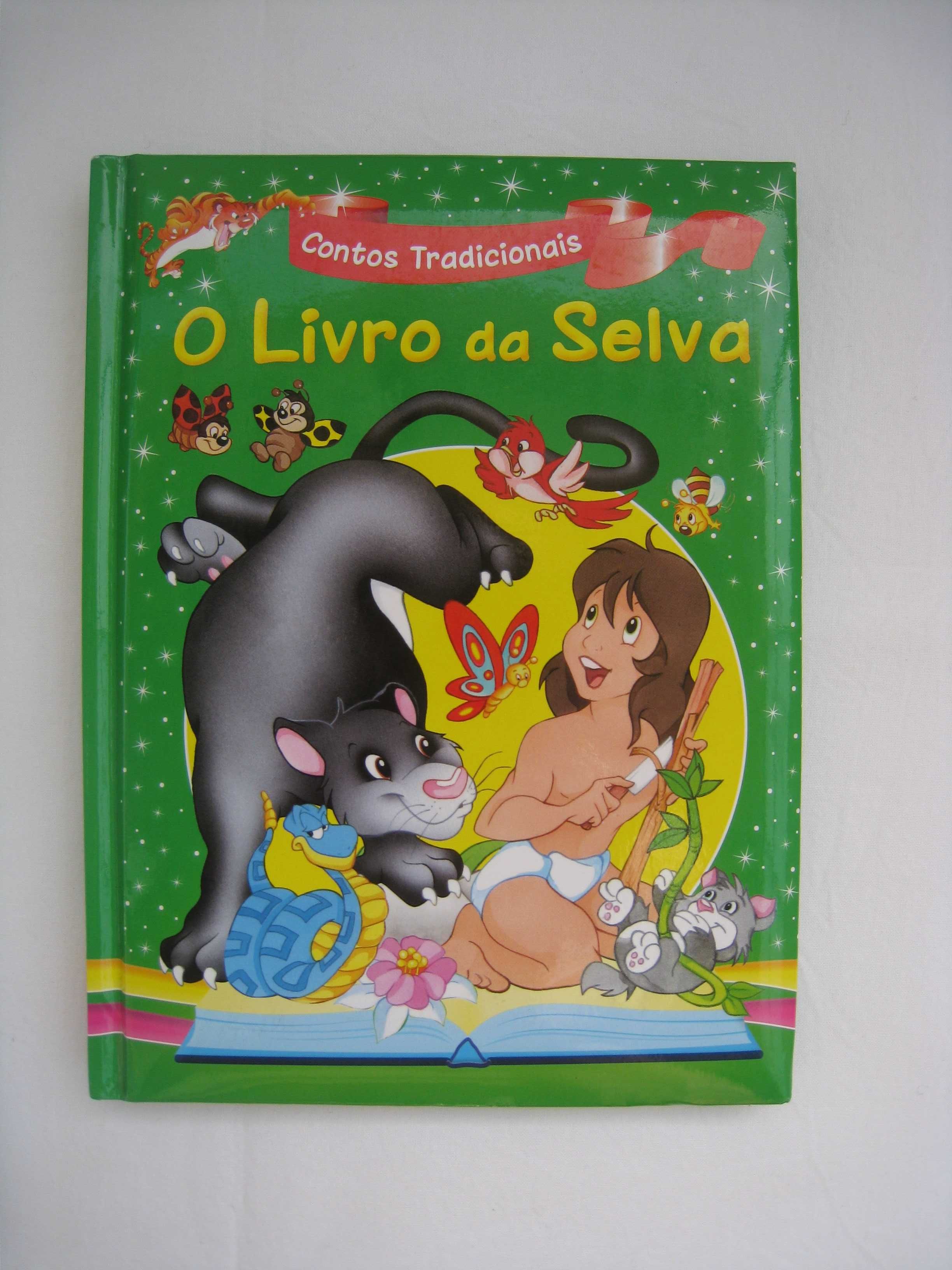 Livro infantil O livro da Selva