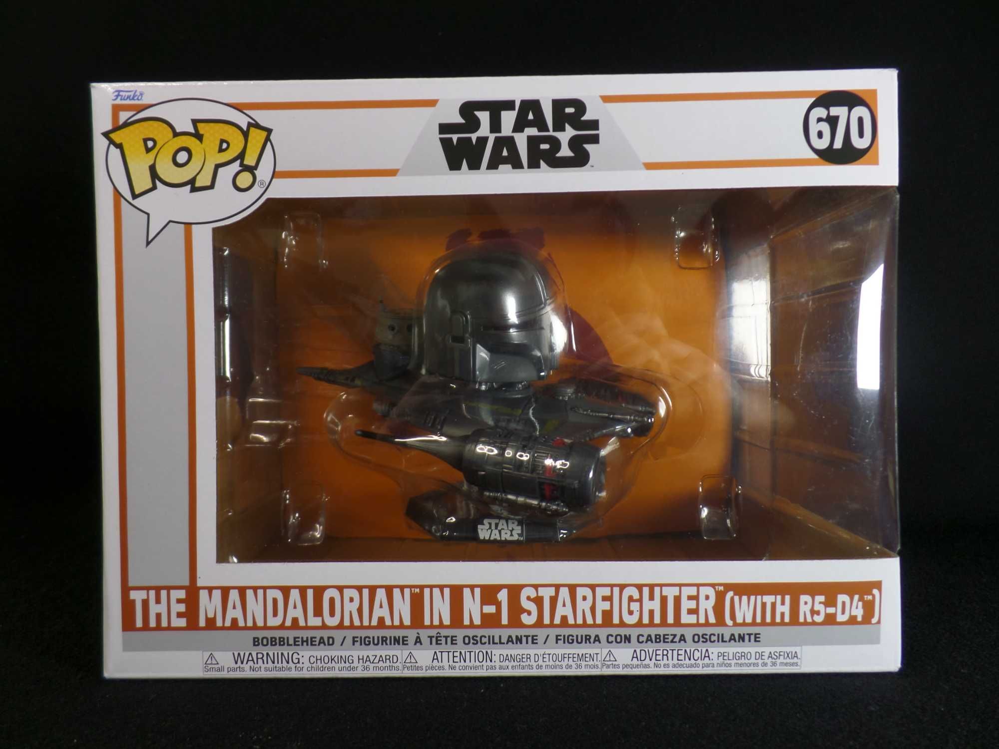 "Зоряні війни" фігурка Funko Pop Rides The Mandalorian in Starfighter