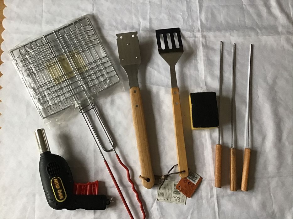 Akcesoria do grilla Landmann opiekacz obrotowy na grilla,sztucce inne