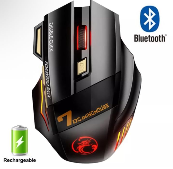 Компютерна Беспровідна Акумуляторна Блютуз Мишка