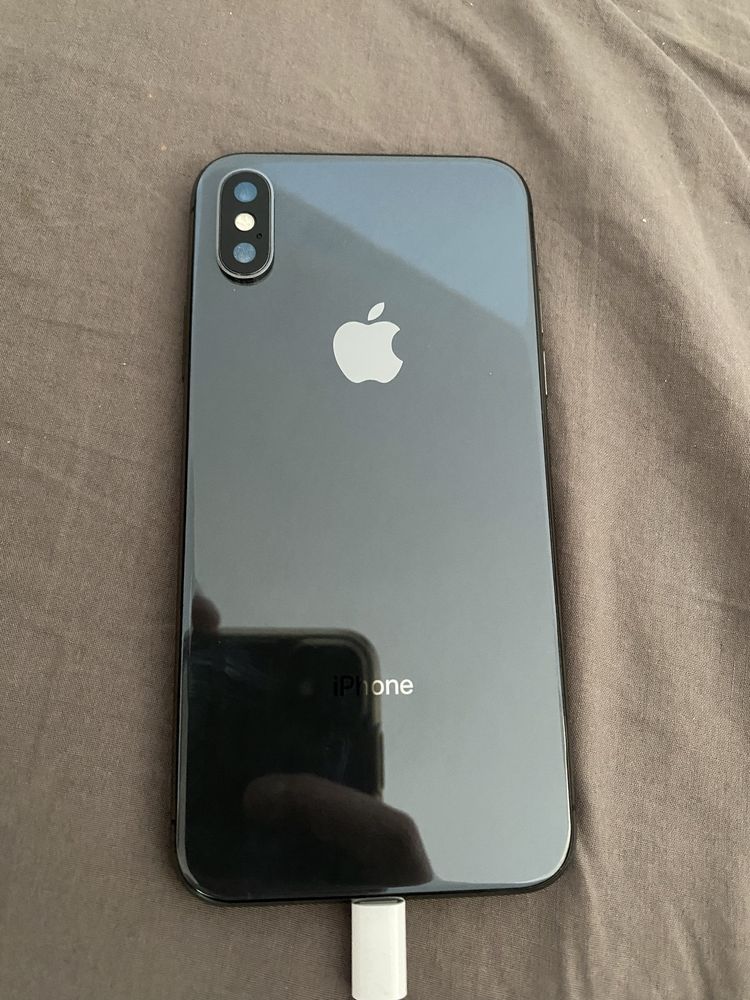 iPhone X 256gb 100% baterii idealny stan zestaw czarny apple jak nowy