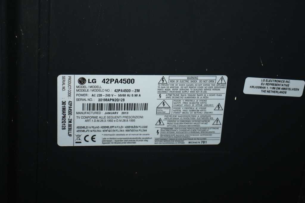 Telewizor LG 42PA4500