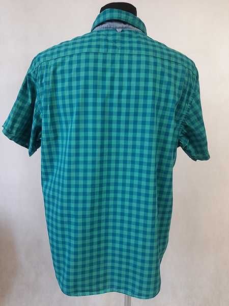 Tommy Hilfger Slim Fit Koszula męska z krótkim rękawem XXL