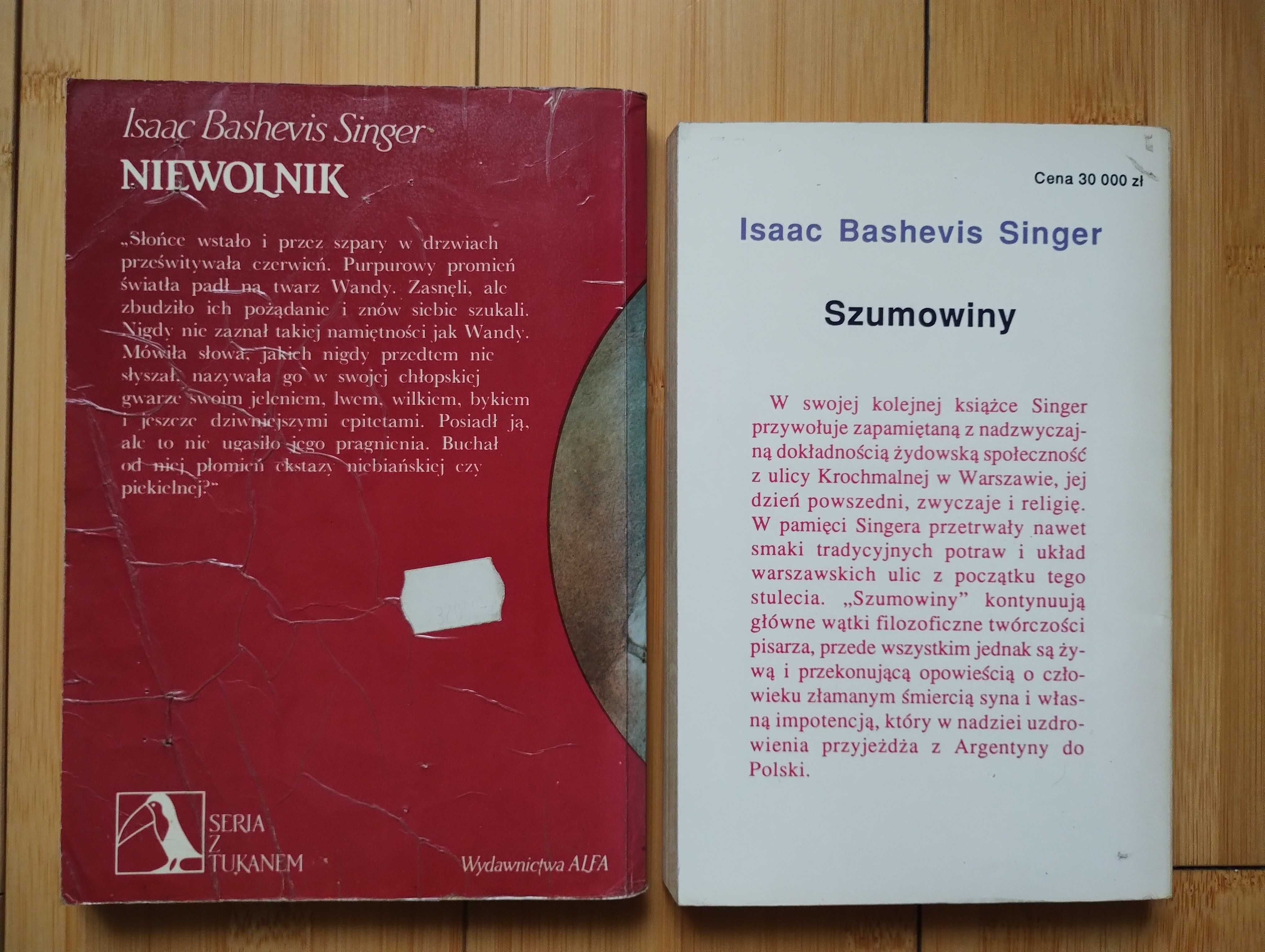 I. B. Singer - Niewolnik + Szumowiny