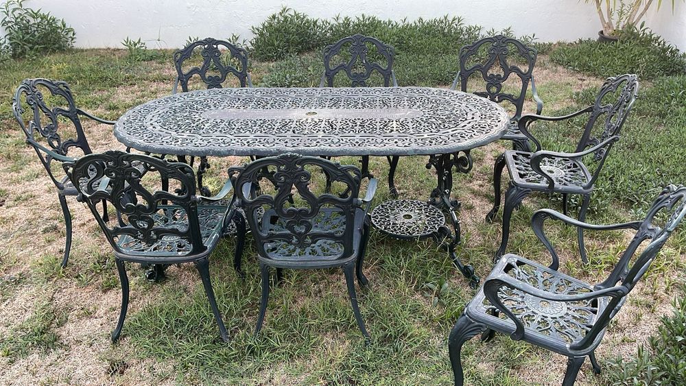 Conjunto jardim de ferro