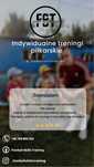 Piłkarski trening indywidualny