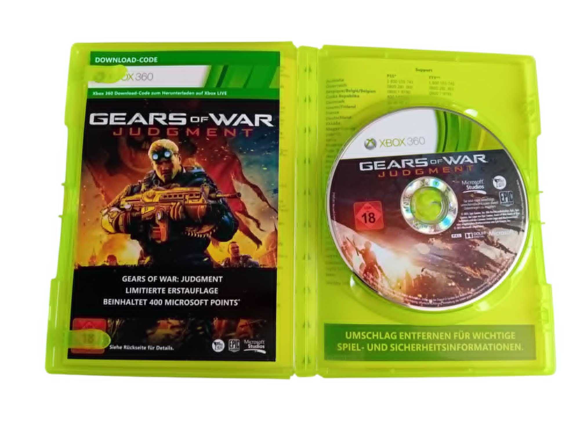 Gra na Xbox 360 GEARS of WAR JUDG MENT
