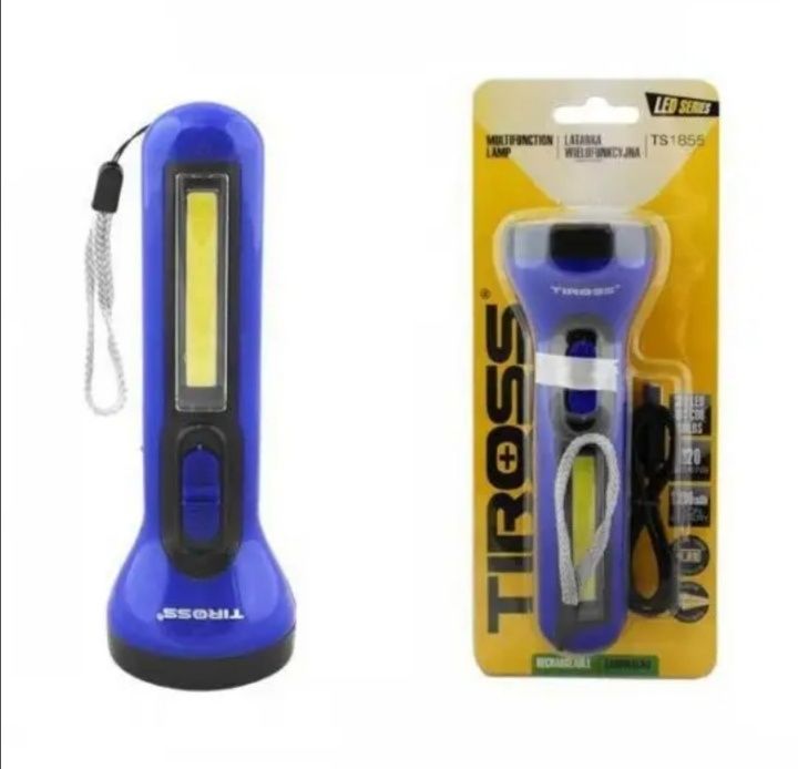 Фонарь Tiross Ts-1855 фонарик светильник led свет лампа usb