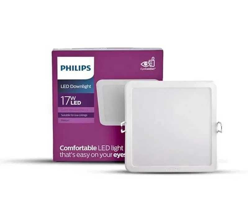 Світильник точковий квадратний Philips Meson LED 17 Вт 6500 К білий