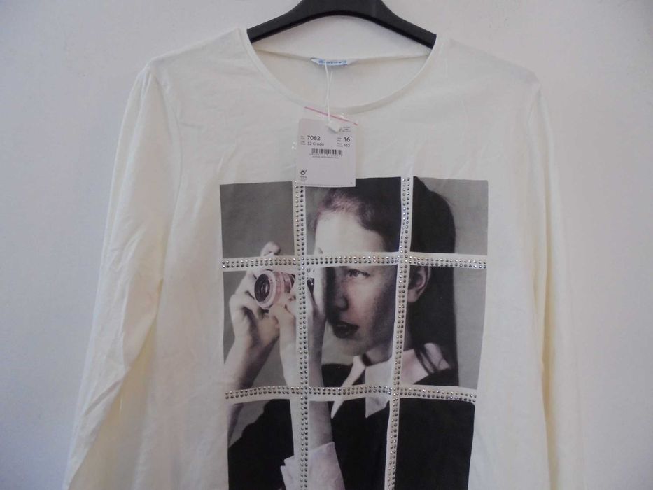 camisola de menina da marca Mayoral nova com etiqueta