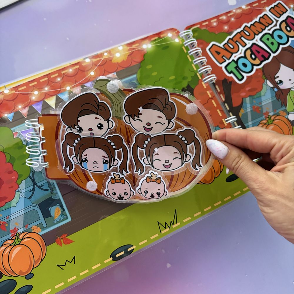 Jeśien w toca boca, album na rzepy, gry na rzepy, labubu, avatar world