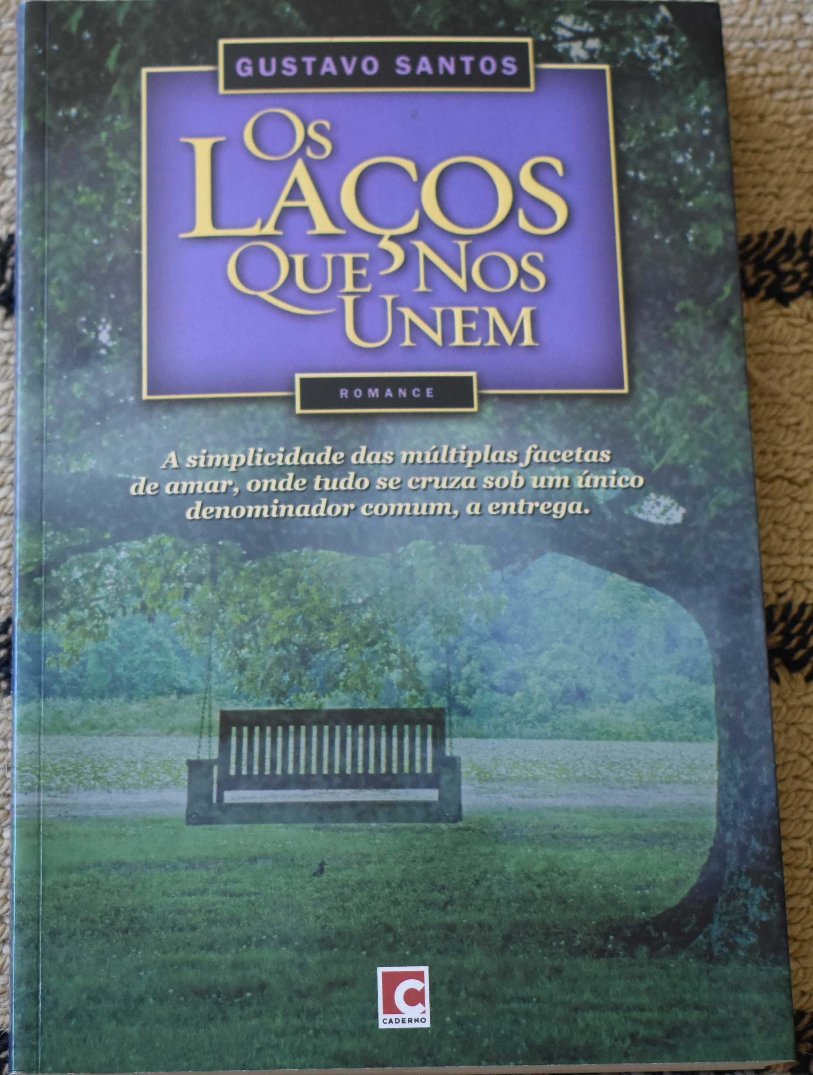 Livro "Os Laços que nos unem" de Gustavo Santos em muito bom estado