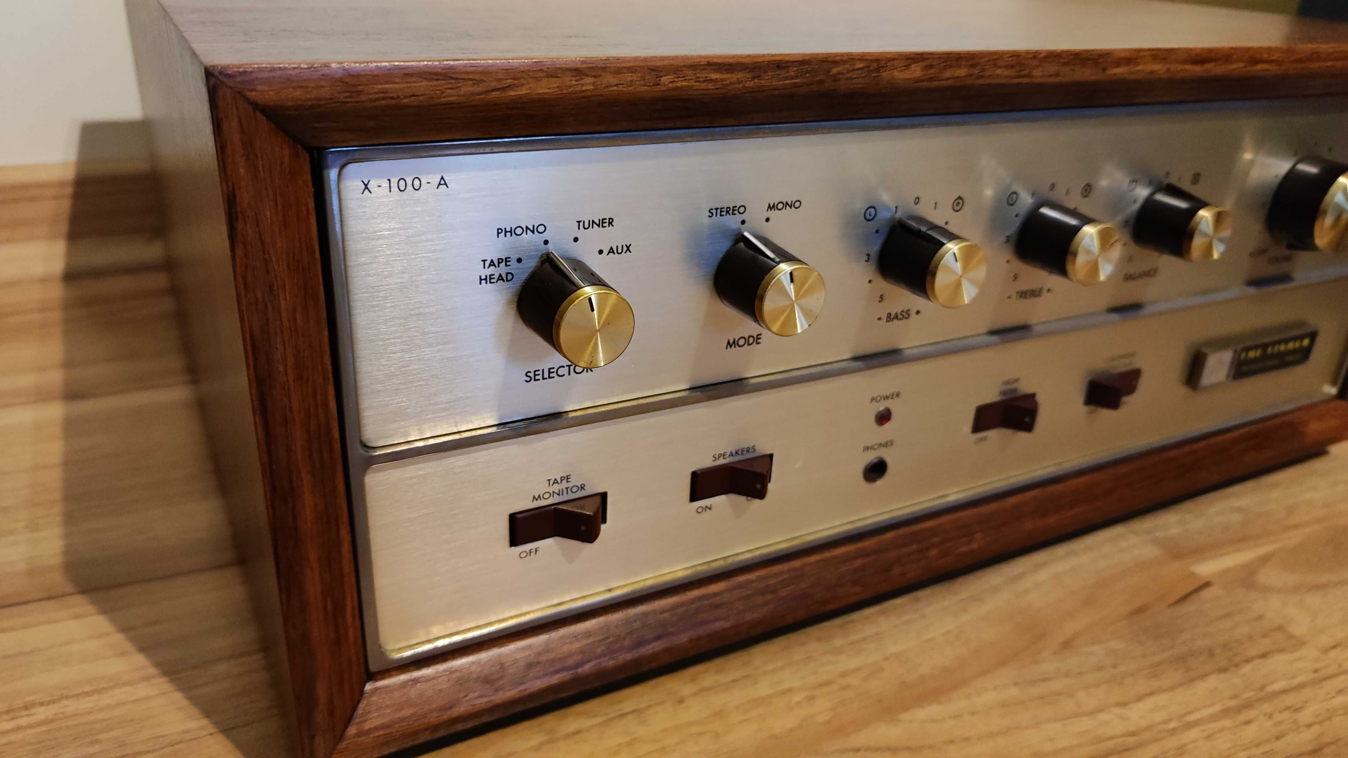 Wzmacniacz lampowy Fisher X-100 A