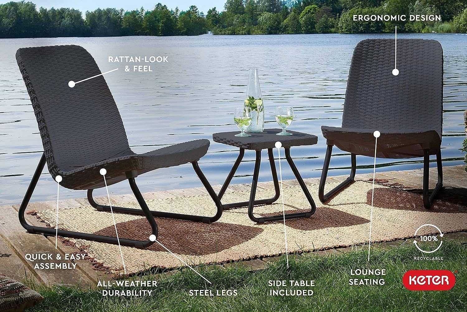 Садова мебель Keter Rio Patio Set