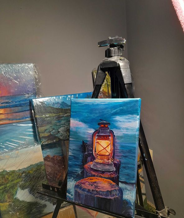 obraz olejny na płótnie 20*30