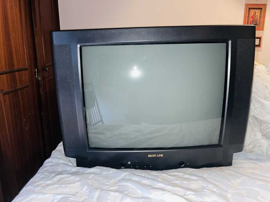 Teievisao com cabo scart