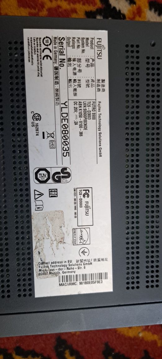 terminal futro s900