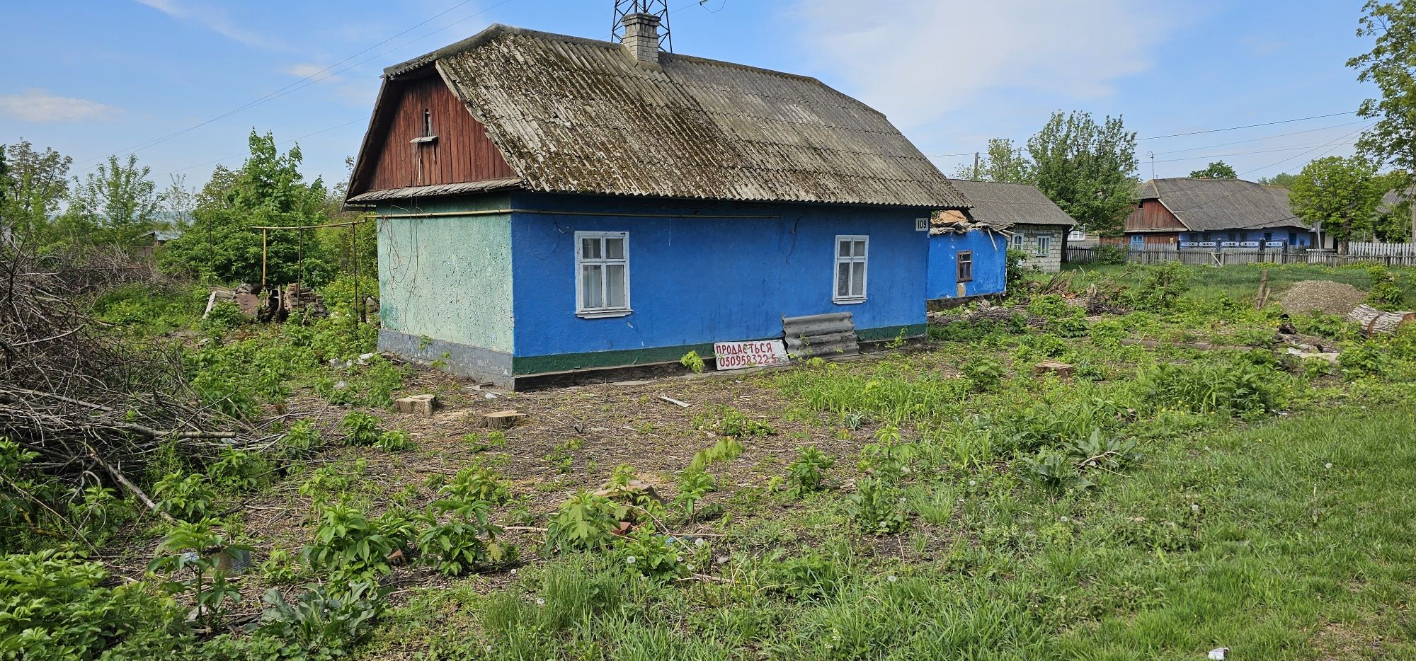 ТЕРМІНОВО Земельна ділянка з будинком