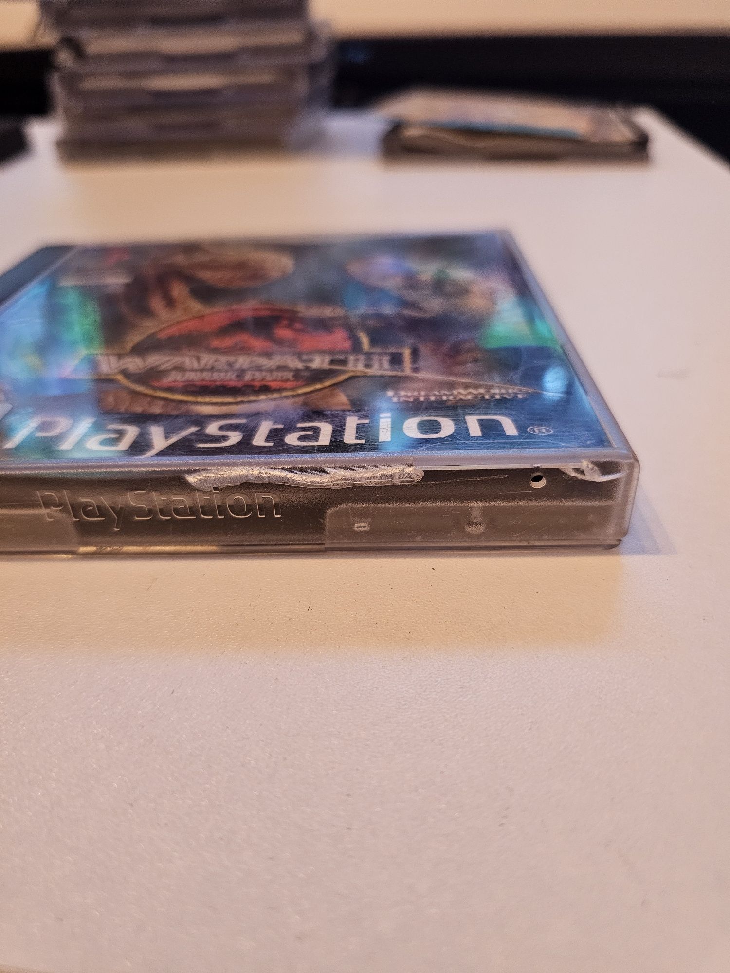 Jurrasic Park Warpath psx playstation 3xA komplet