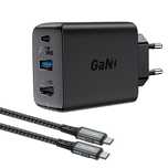 Ładowarka GaN Acefast A17/65w Usb-c / Usb-a, adapter Hdmi 4k 60Hz (zes