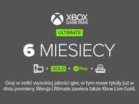 KOD Xbox Game Pass Ultimate 6 miesięcy