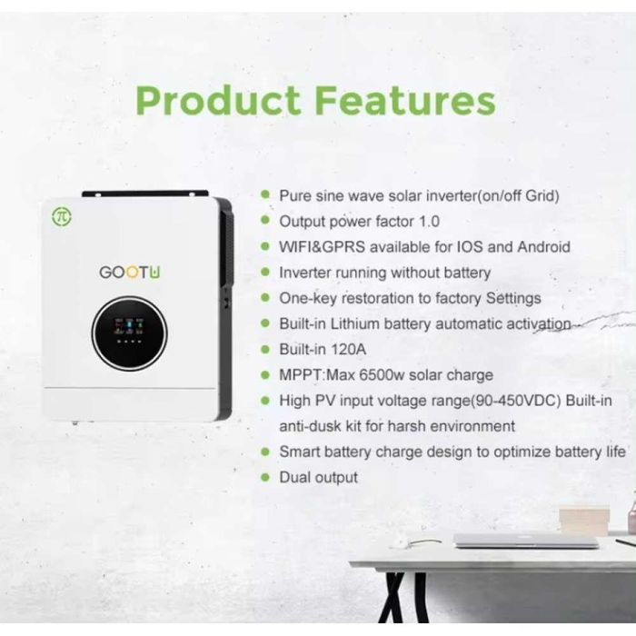 Зарядна станція комплект живлення на 6.2 кВт + акумулятор на 7,2 кВт