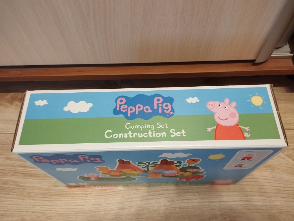 Klocki Zestaw kemping 25 elementów Świnka Peppa PlayBIG BLOXX 57143