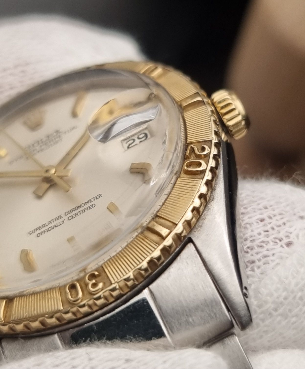 Rolex Datejust 36 z 1971 ref: 1625 Turn-o-graph stal/złoto full set !