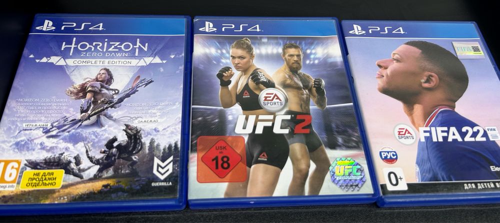 Продам диски для PlayStation 4 (PS4)