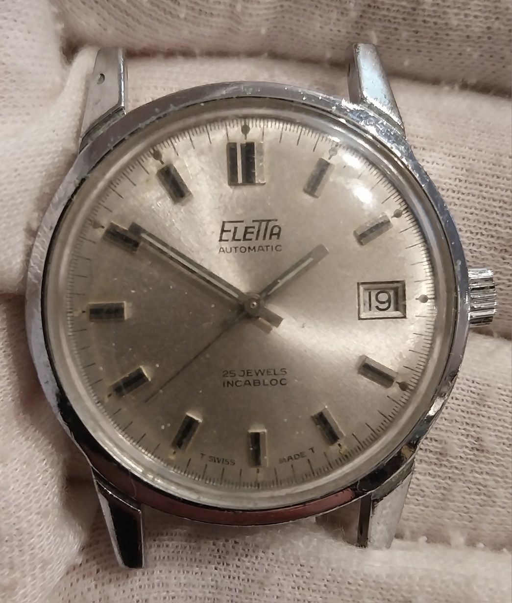 Eletta Relógio vintage automático de homem