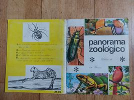 Colecção de cromos "Panorama zoológico - 1969" - Completa