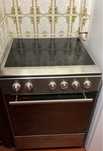 Fogão placa indução e forno eletrico