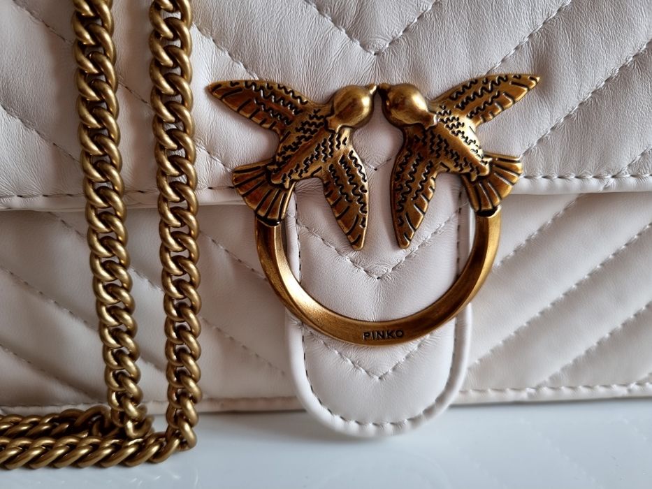 Biała Torebka Pinko