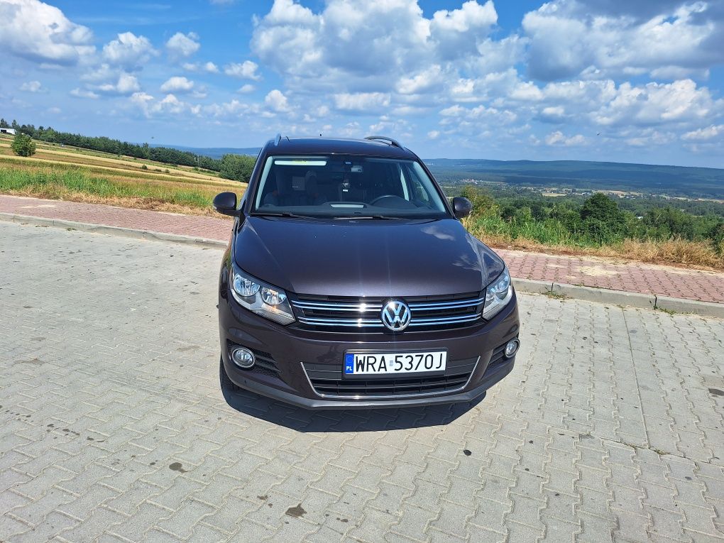 Volkswagen Tiguan 2.0 TDI Bluemotion wersja Lounge Kamera Hak Nawi