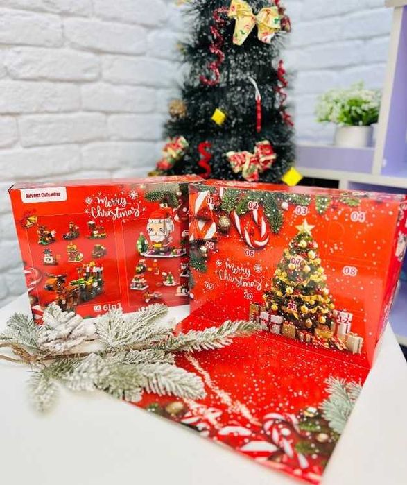 Адвент-календар "конструктор різдвяний" — справжня новорічна пригода
