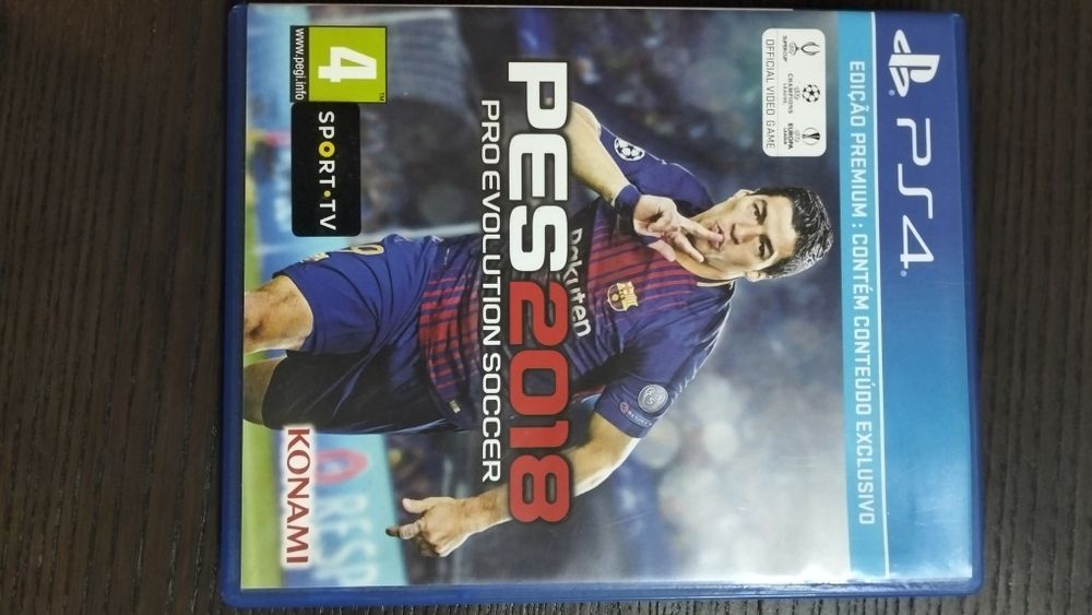 Jogo PES2018 para PS4