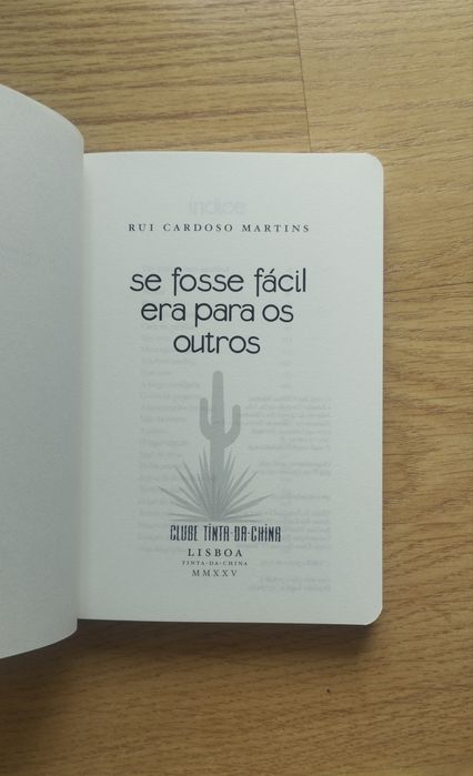Se fosse fácil era para os outros Rui Cardoso Martins