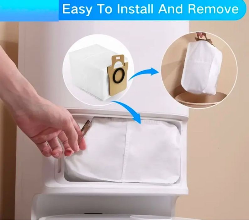 Преміум тканинні мішечки для робот-пилисосів Xiaomi, Dreame