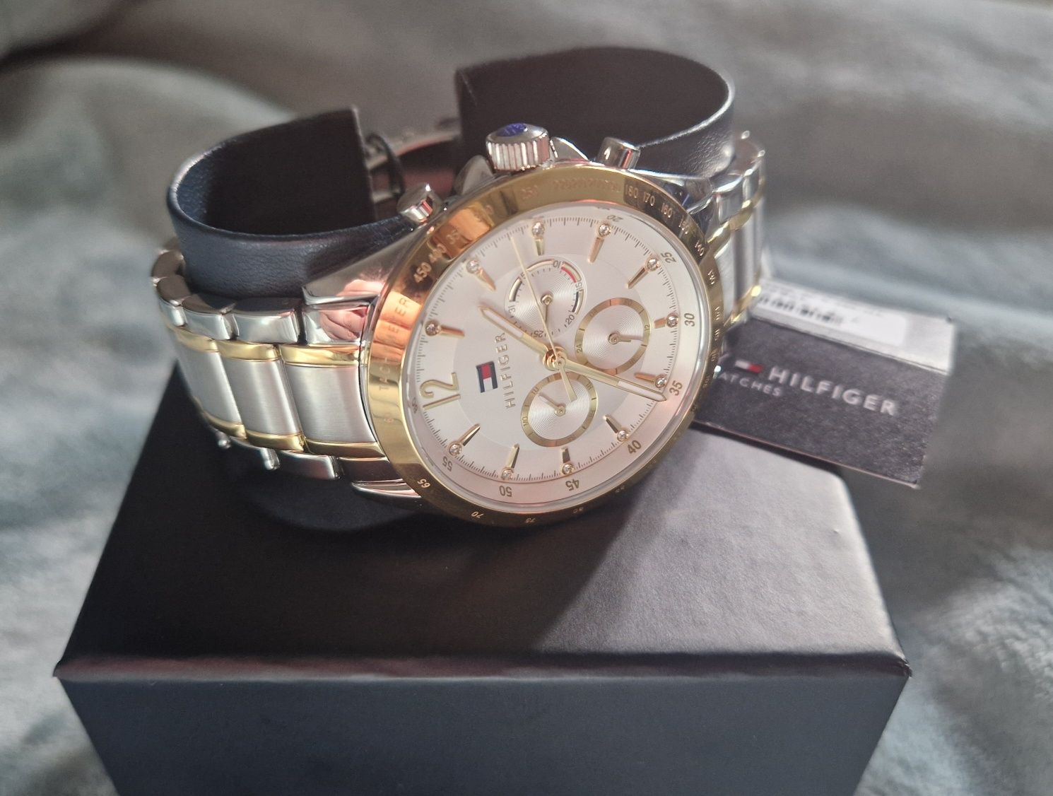 Tommy Hilfiger zegarek case bezel dialbracelet nowy