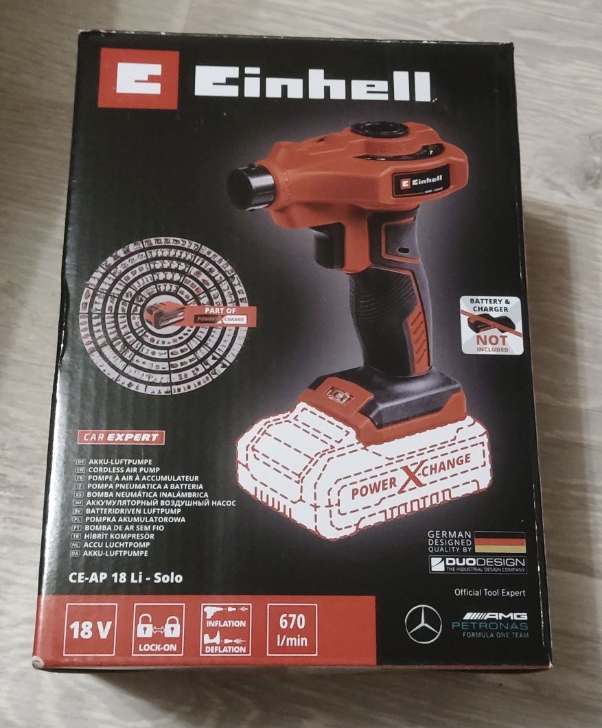 Einhell CE-AP 18 Li-Solo Pompka ponton/Materac - Nowa -