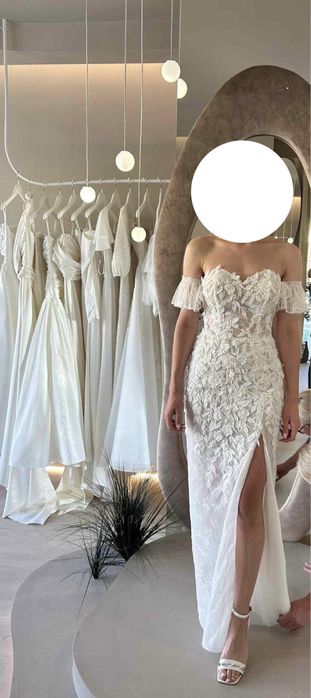 Suknia slubna- projekt Aleksandra Mirosław