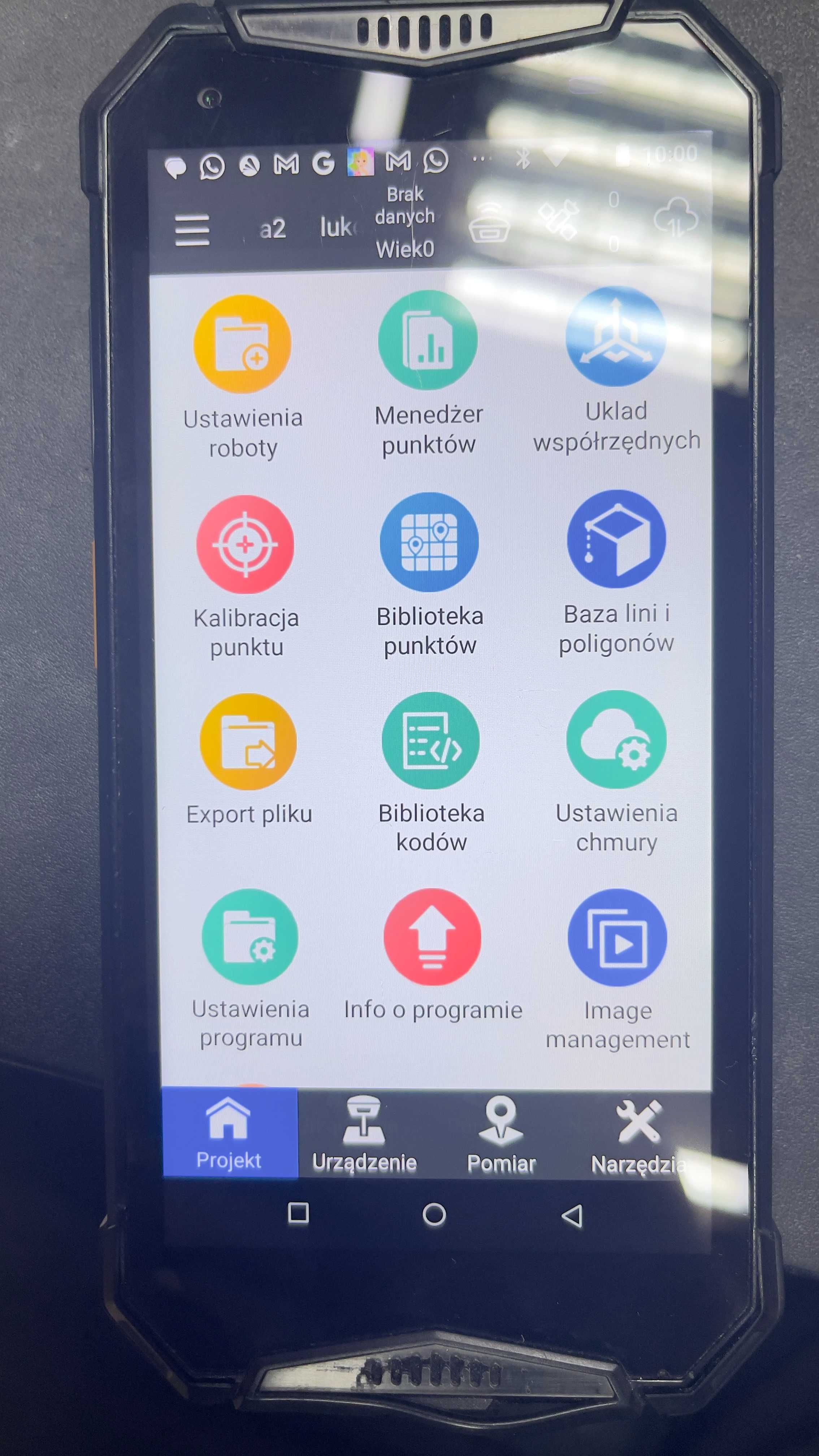 Wydajny odbiornik RTK GNSS F90 (sensor IMU nowej generacji)