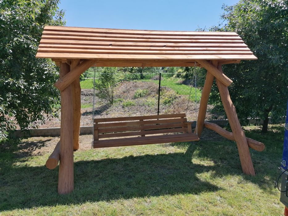 Huśtawka Dębowa ogrodowa