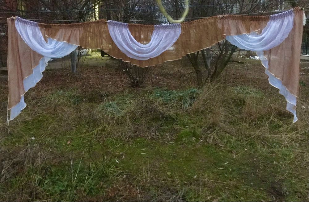 Разные, разные  тюли,