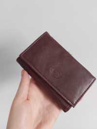 Nowy brązowy portfel portmonetka