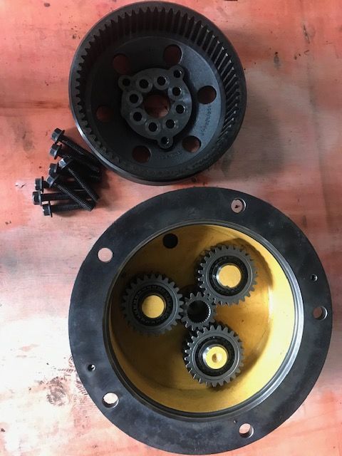 Ładowarka Teleskopowa JCB 4cx - Zwolnica [CZĘŚCI]