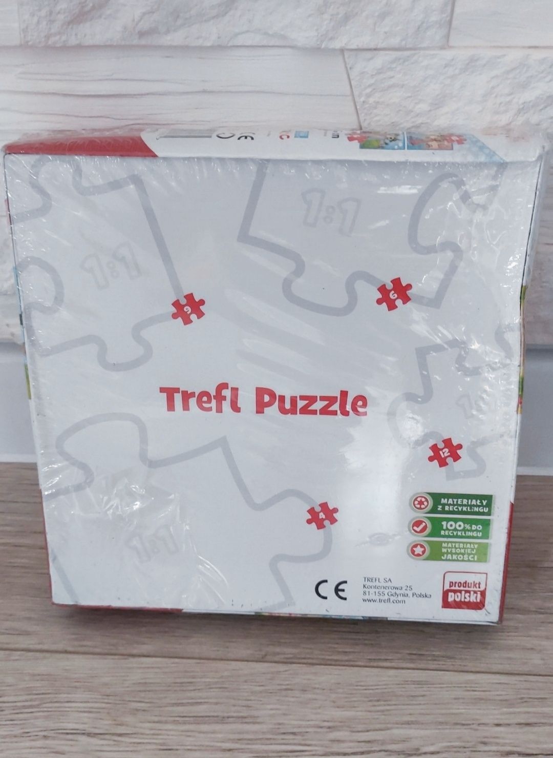 Puzzle Trefl Bobaski i Miś 3+ NOWE